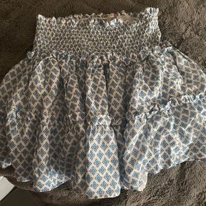 boutique tiered skirt